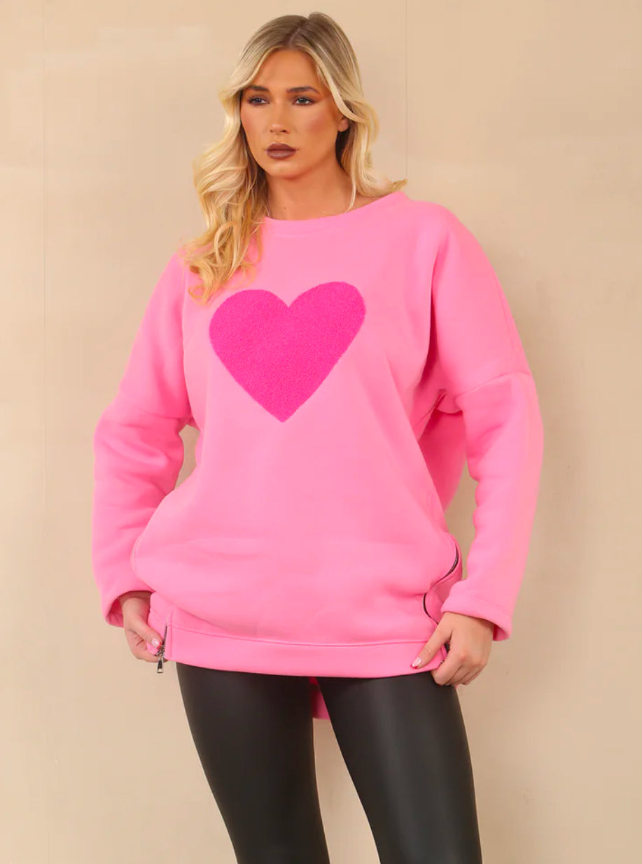 Heart sweatshirt
