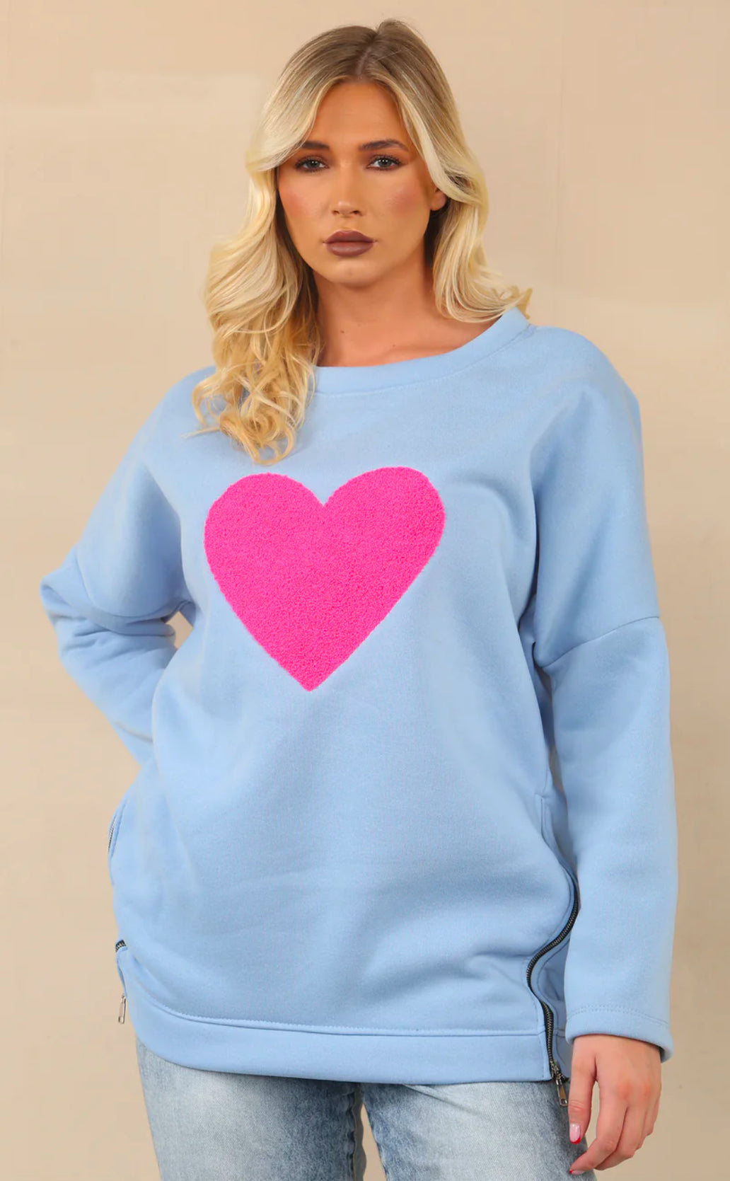 Heart sweatshirt