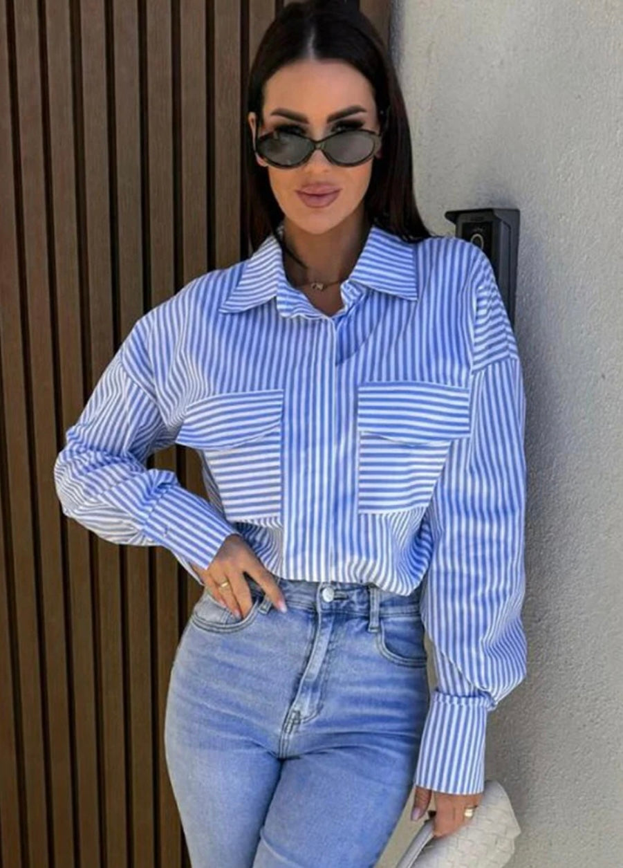 Valeria striped shirt