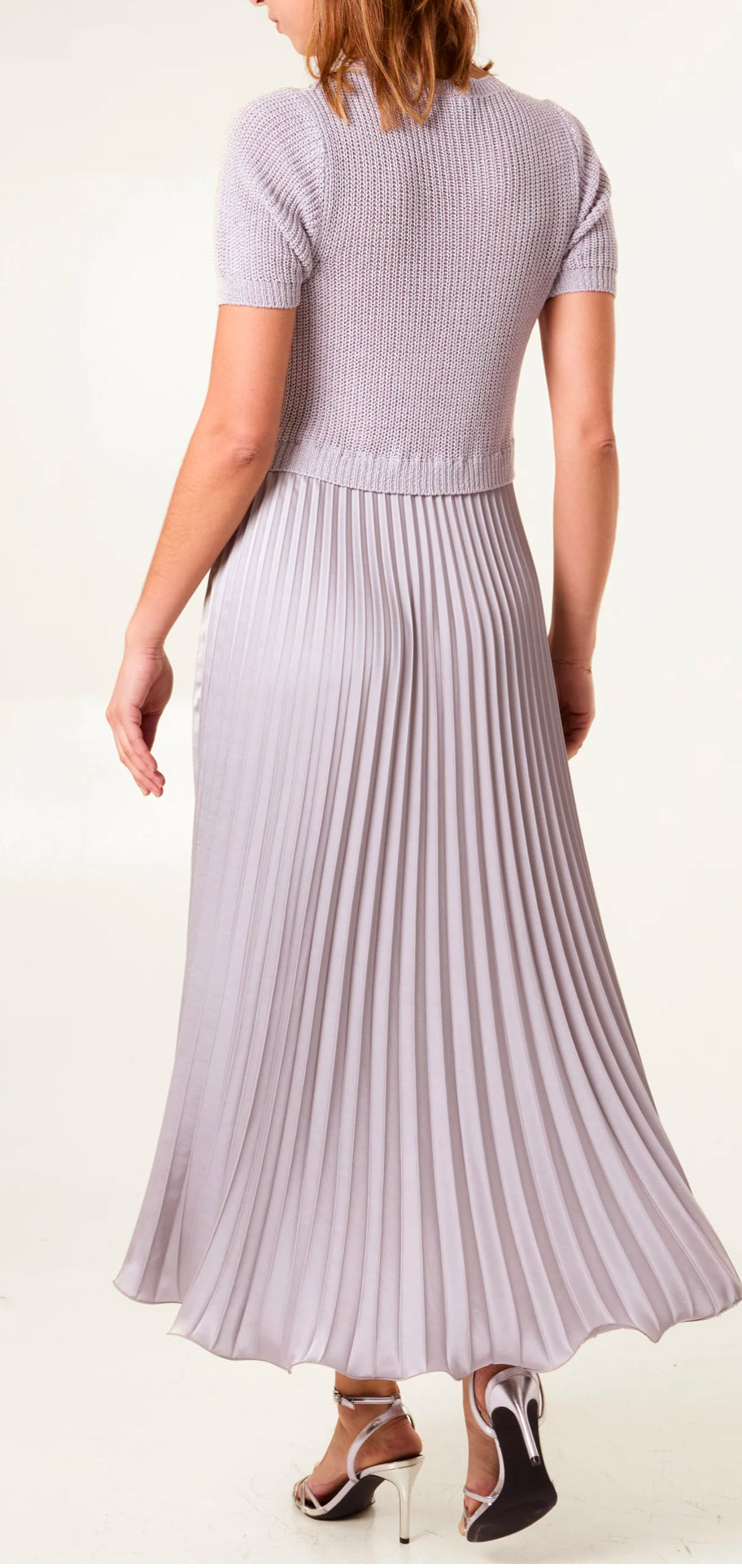 Satin skirt dress