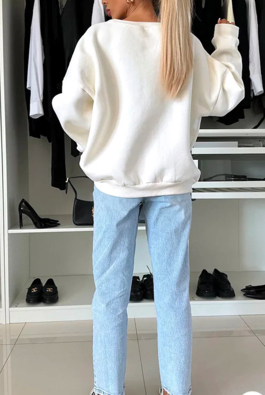“Love” sweater top