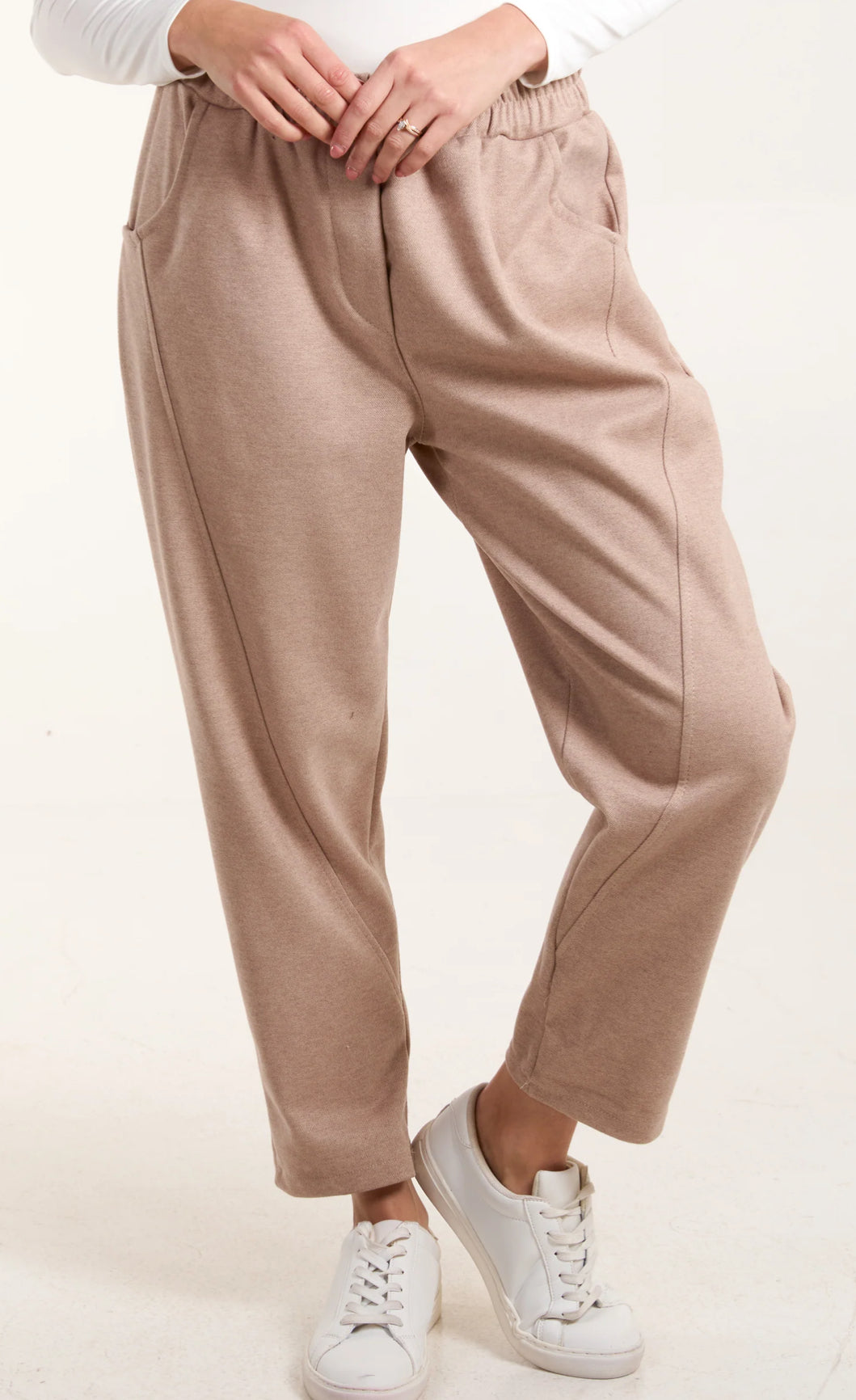 Relaxed fit soft touch joggers