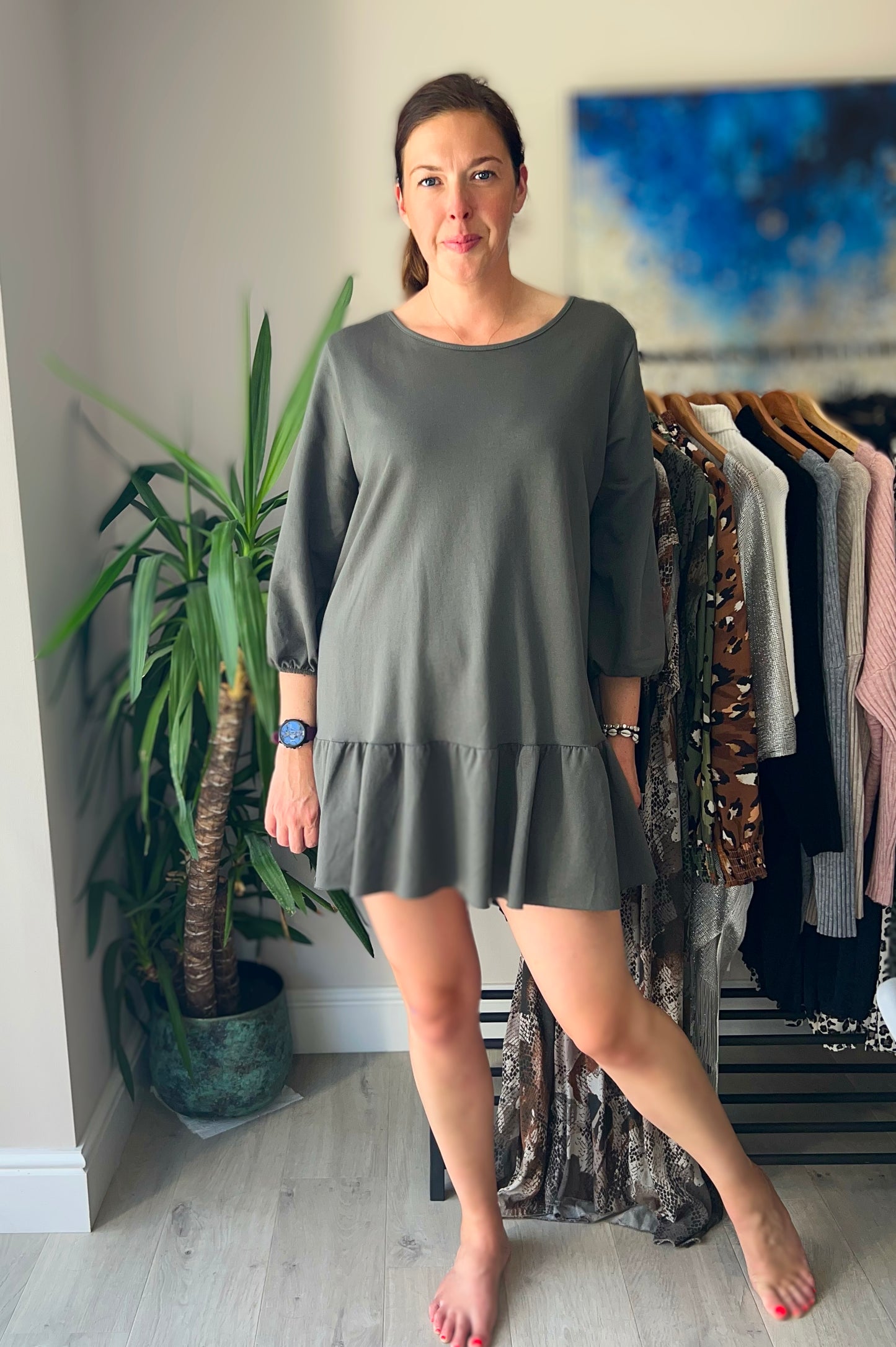 Sweatshirt dress