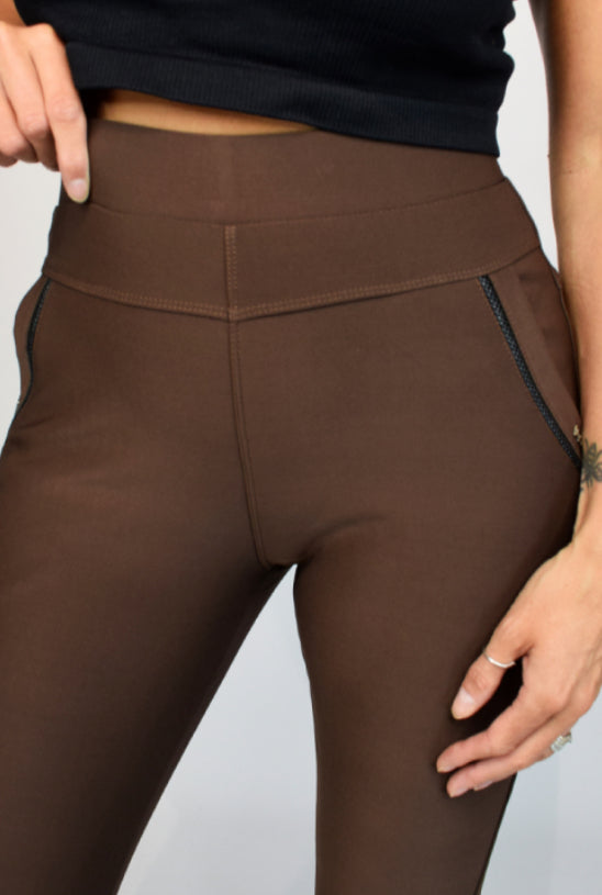 Chocolate jeggings