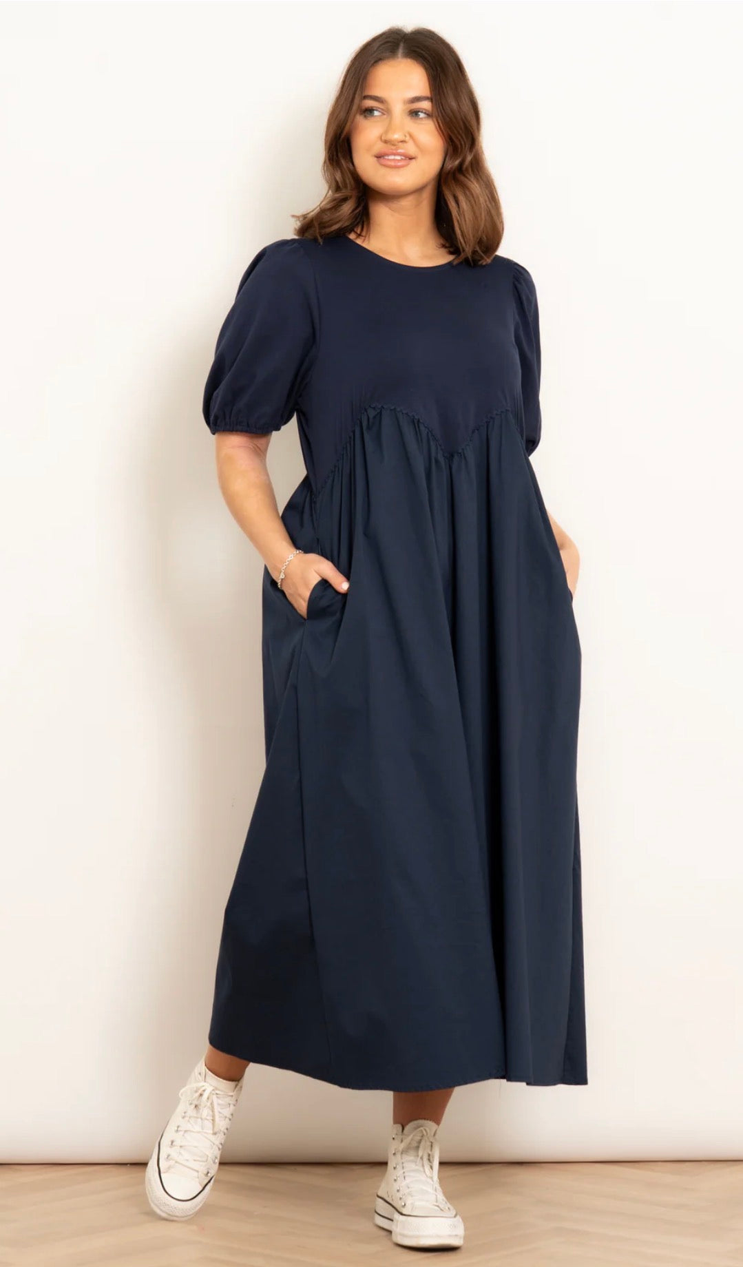 Sawyer cotton jersey midaxi dress