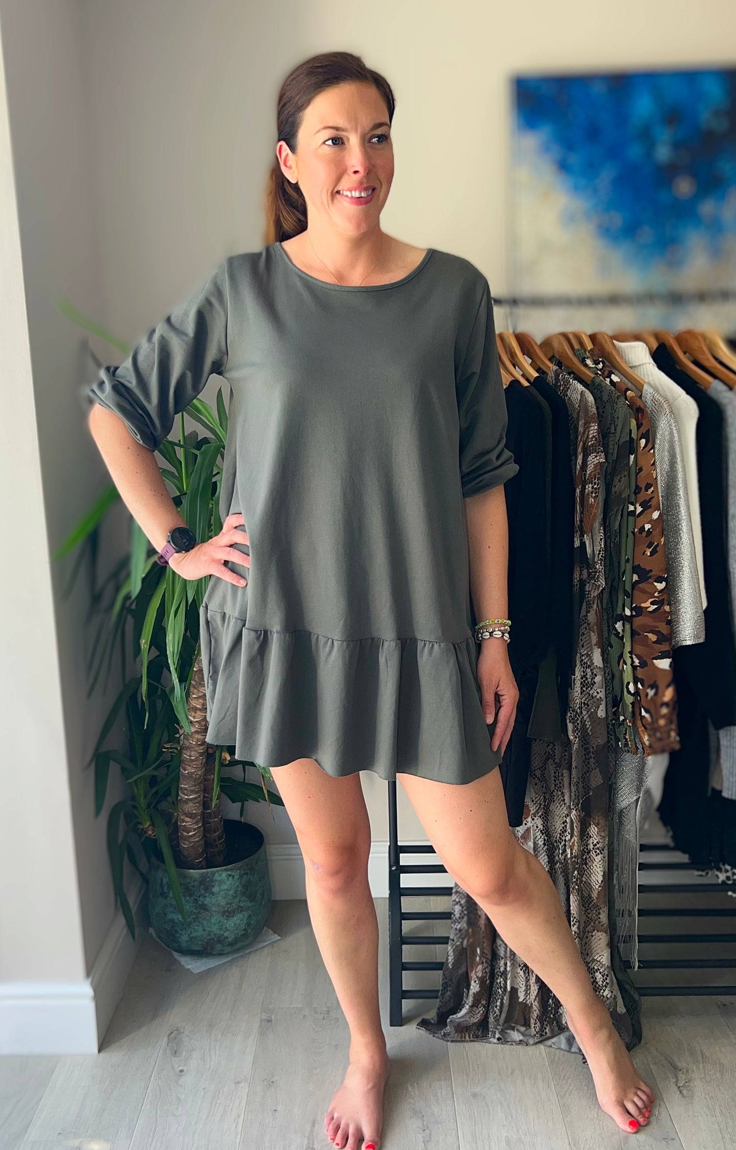 Sweatshirt dress