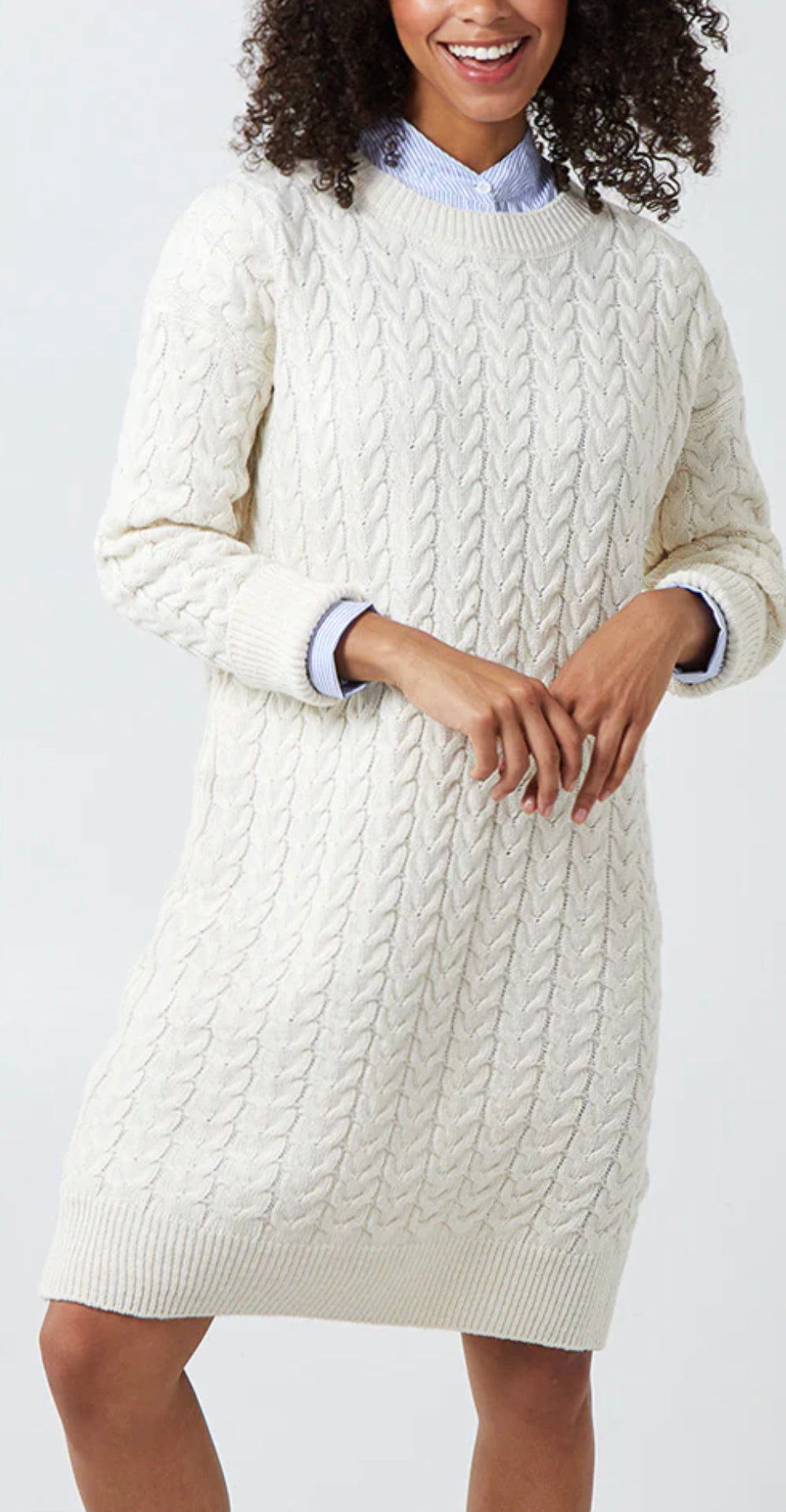 Knit midi dress 