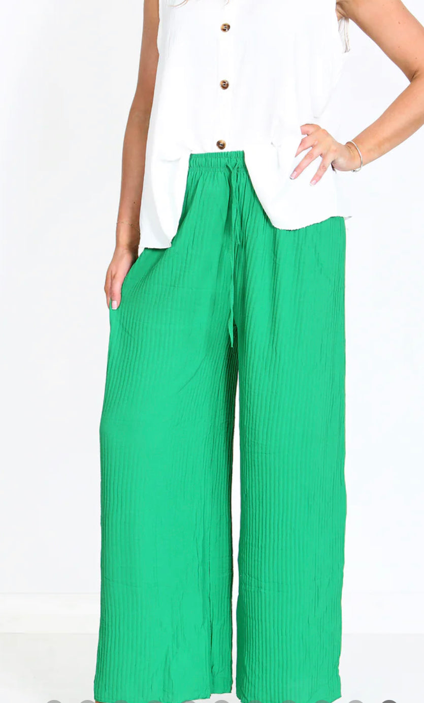 Lucy pleated trousers