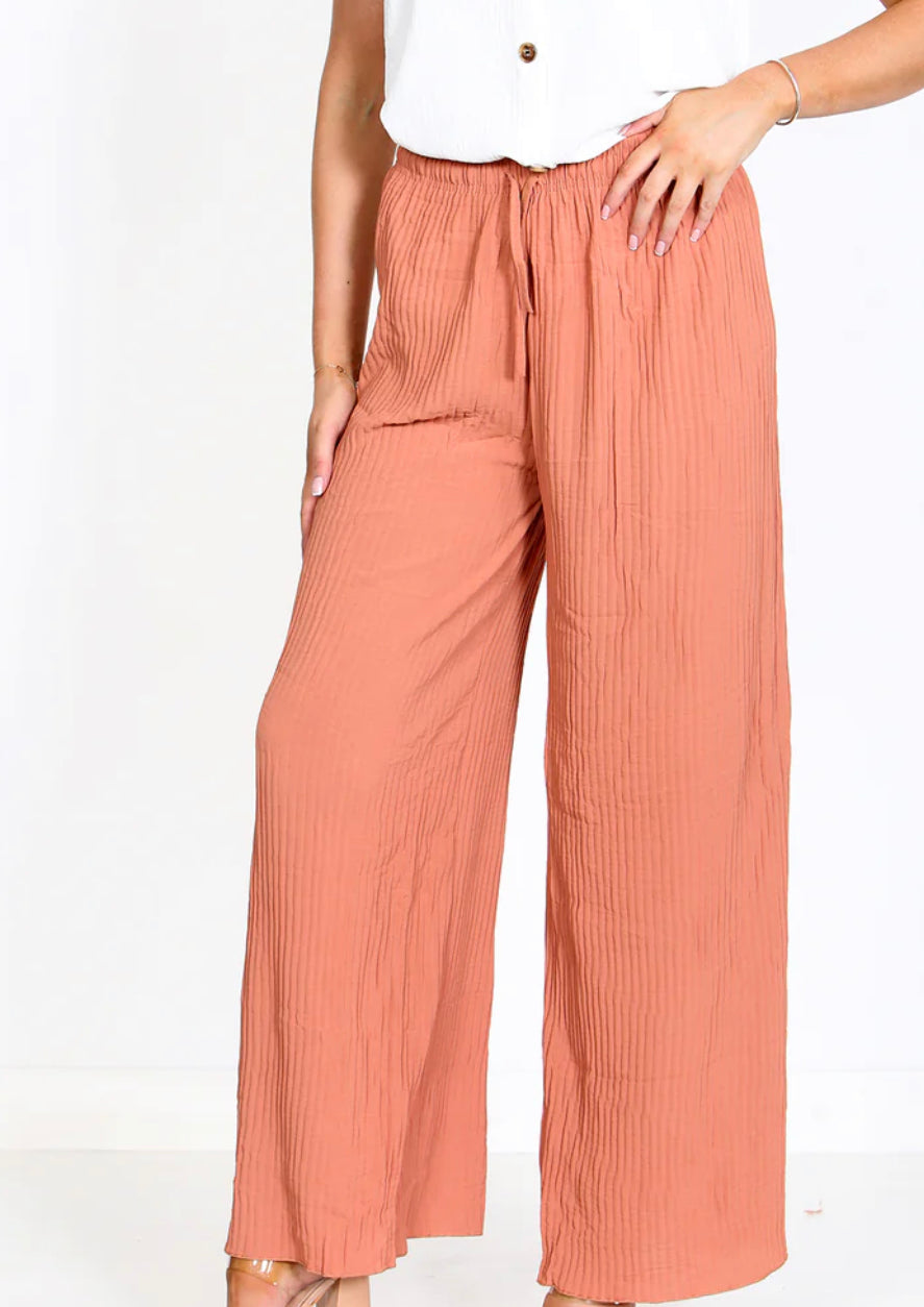 Lucy pleated trousers