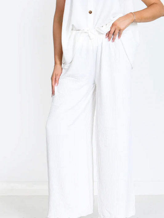 Lucy pleated trousers