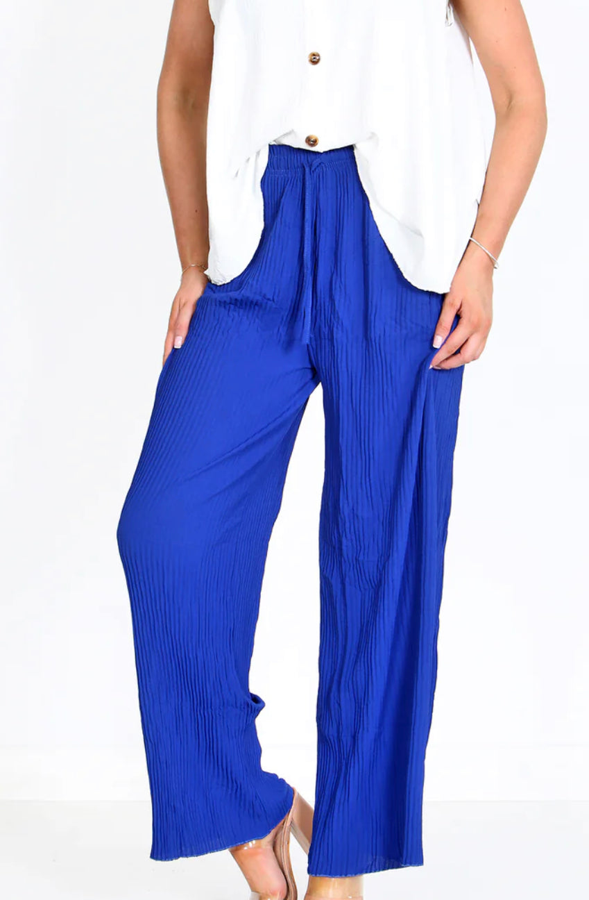 Lucy pleated trousers