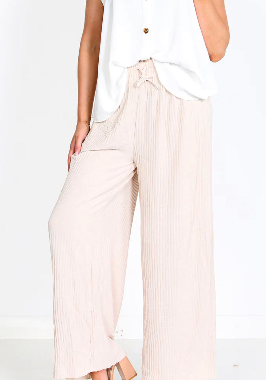 Lucy pleated trousers