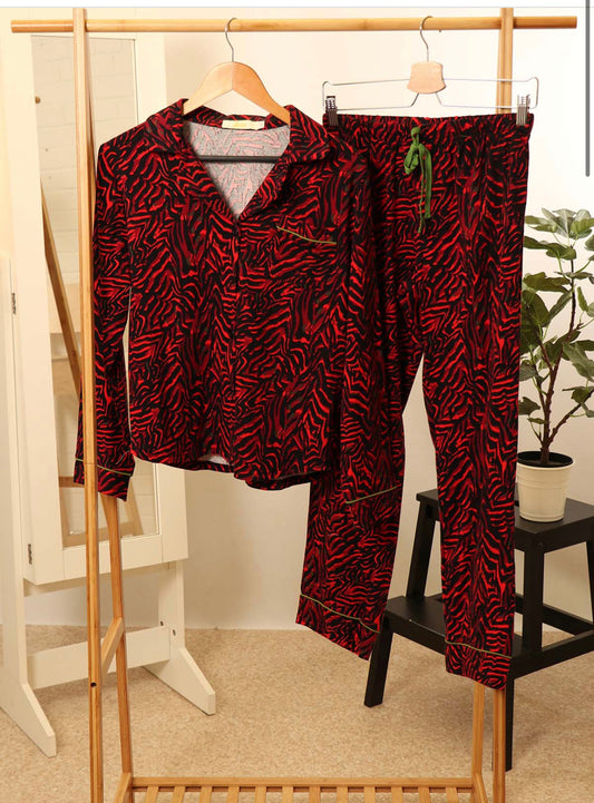 Multi tone pyjama set