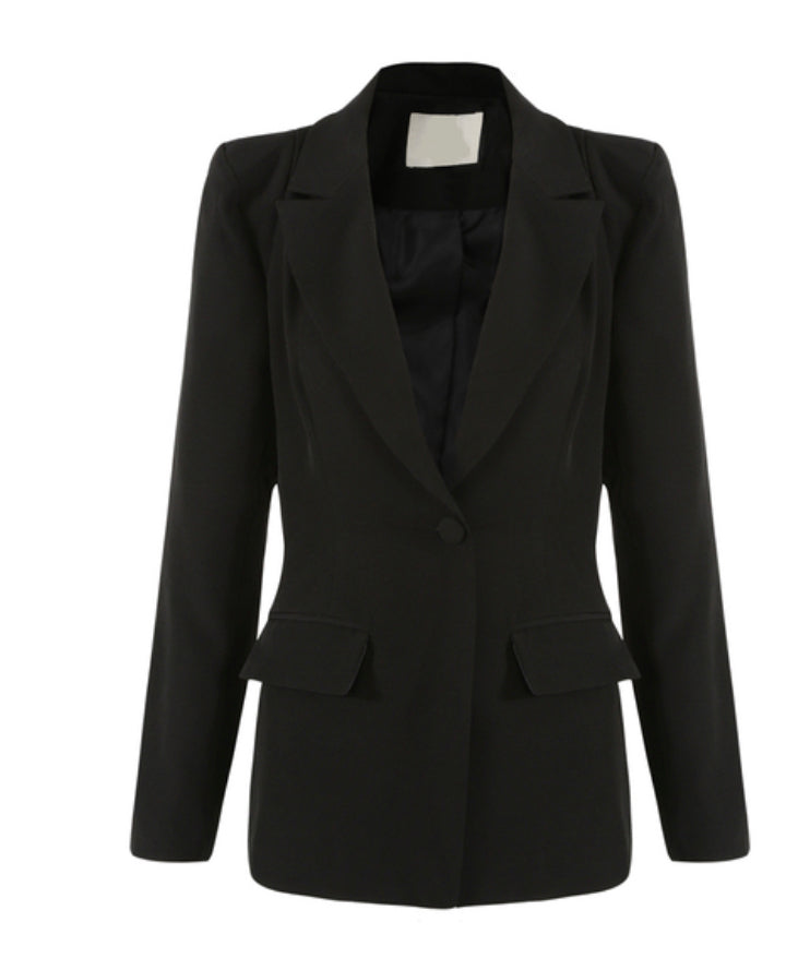 Black blazer jacket