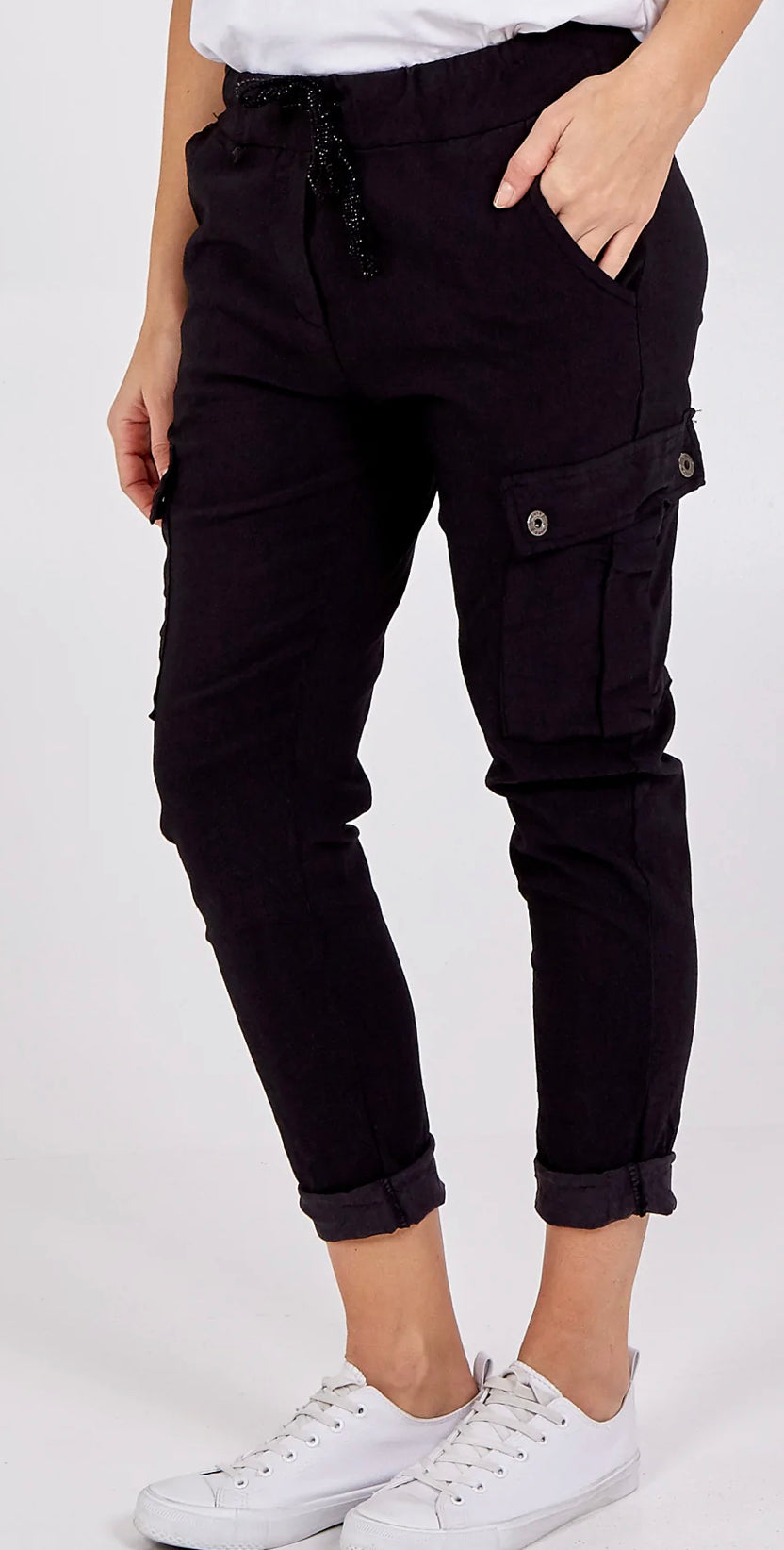 Magic cargo trousers