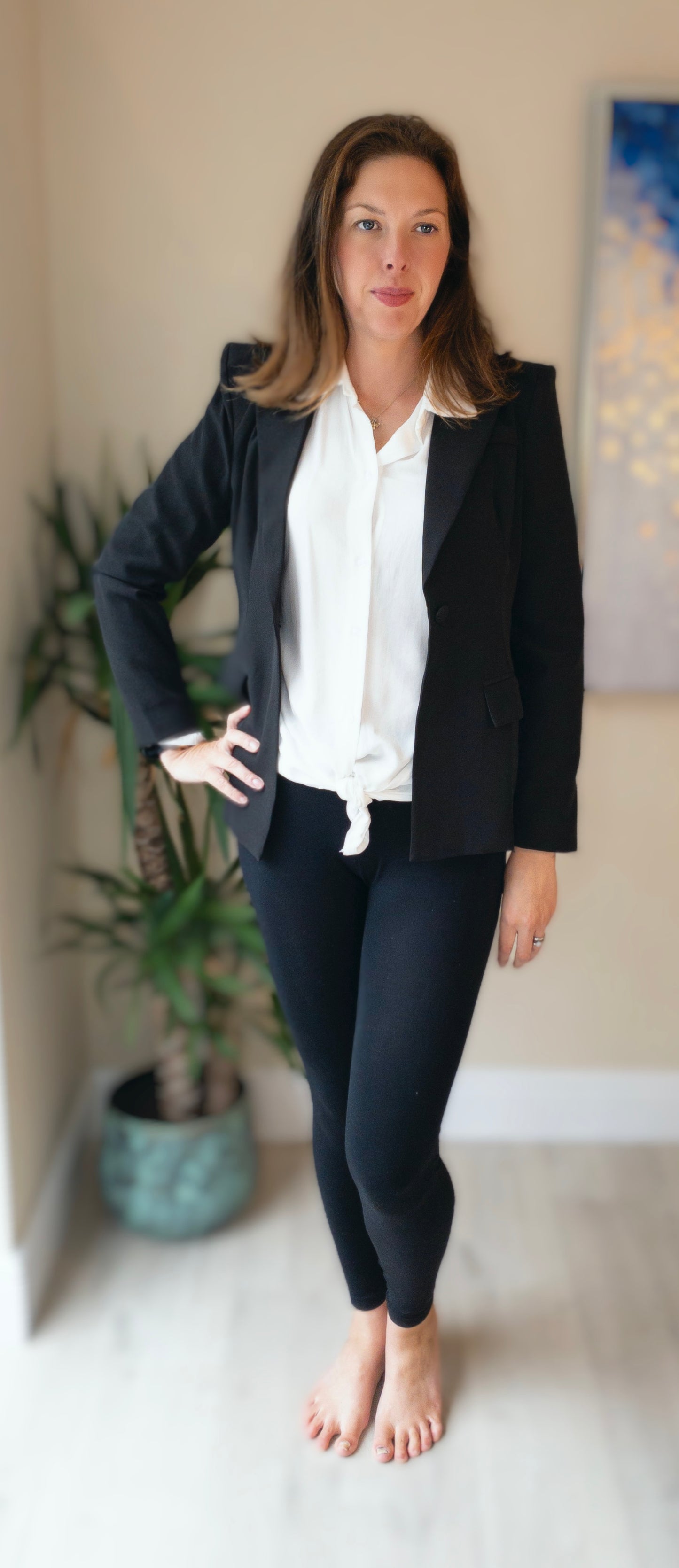 Black blazer jacket